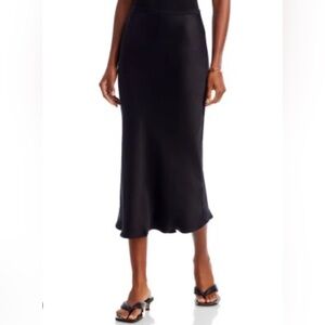 Anine Bing Chocolate Ribbed Knit Top